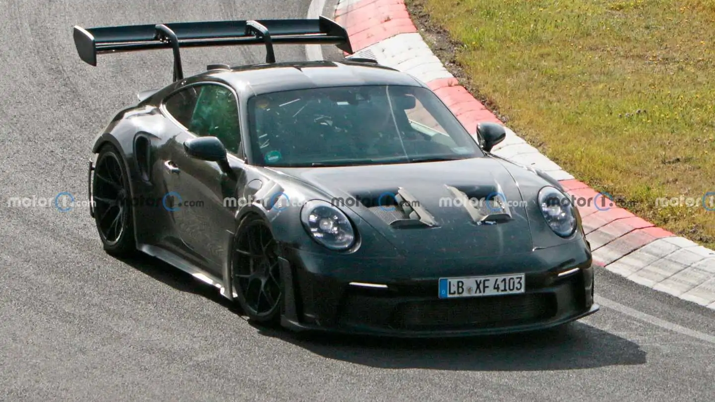 Porsche 911 GT3 RS Spied Testing In No Camouflage