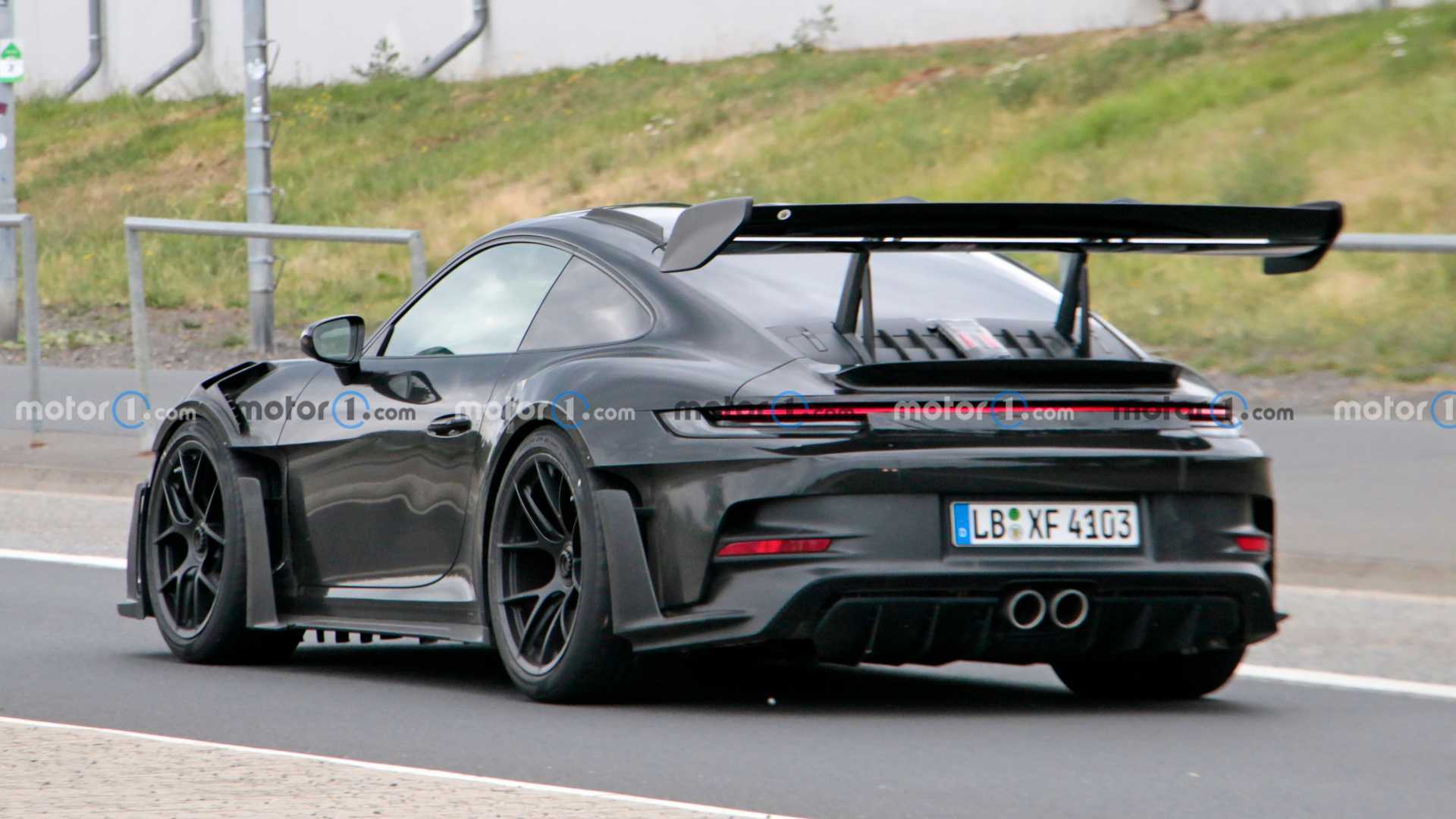 Porsche 911 GT3 RS Spied Testing In No Camouflage