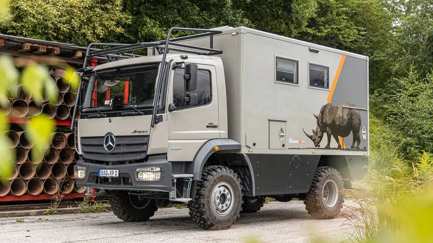 Mercedes Atego-Based, Off-Road Camping Camper Is A Epic Unimog Alternative