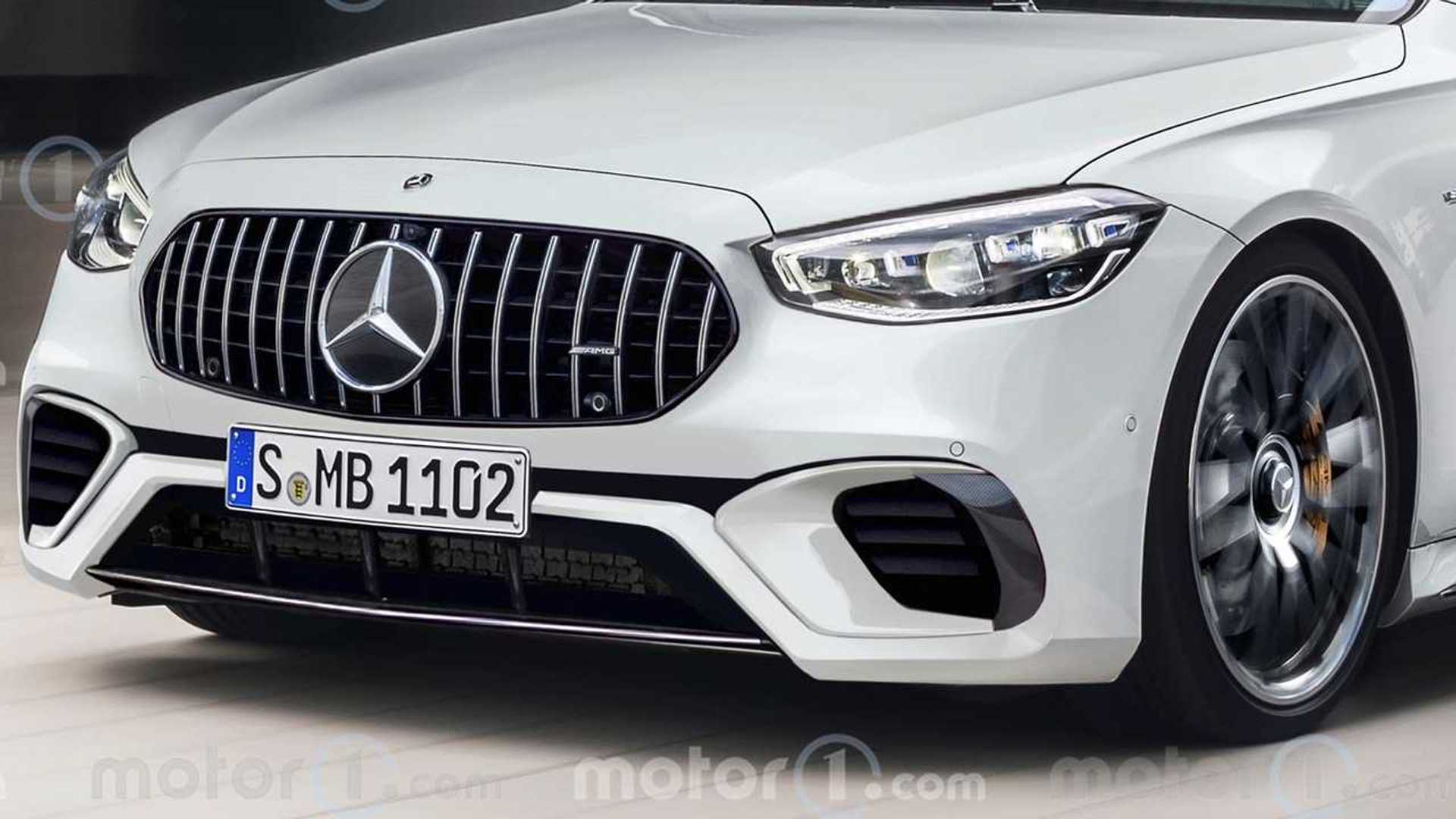 2023 Mercedes-AMG S63 hybrid Mercedes-AMG Super Sedan Speculatively Rendered