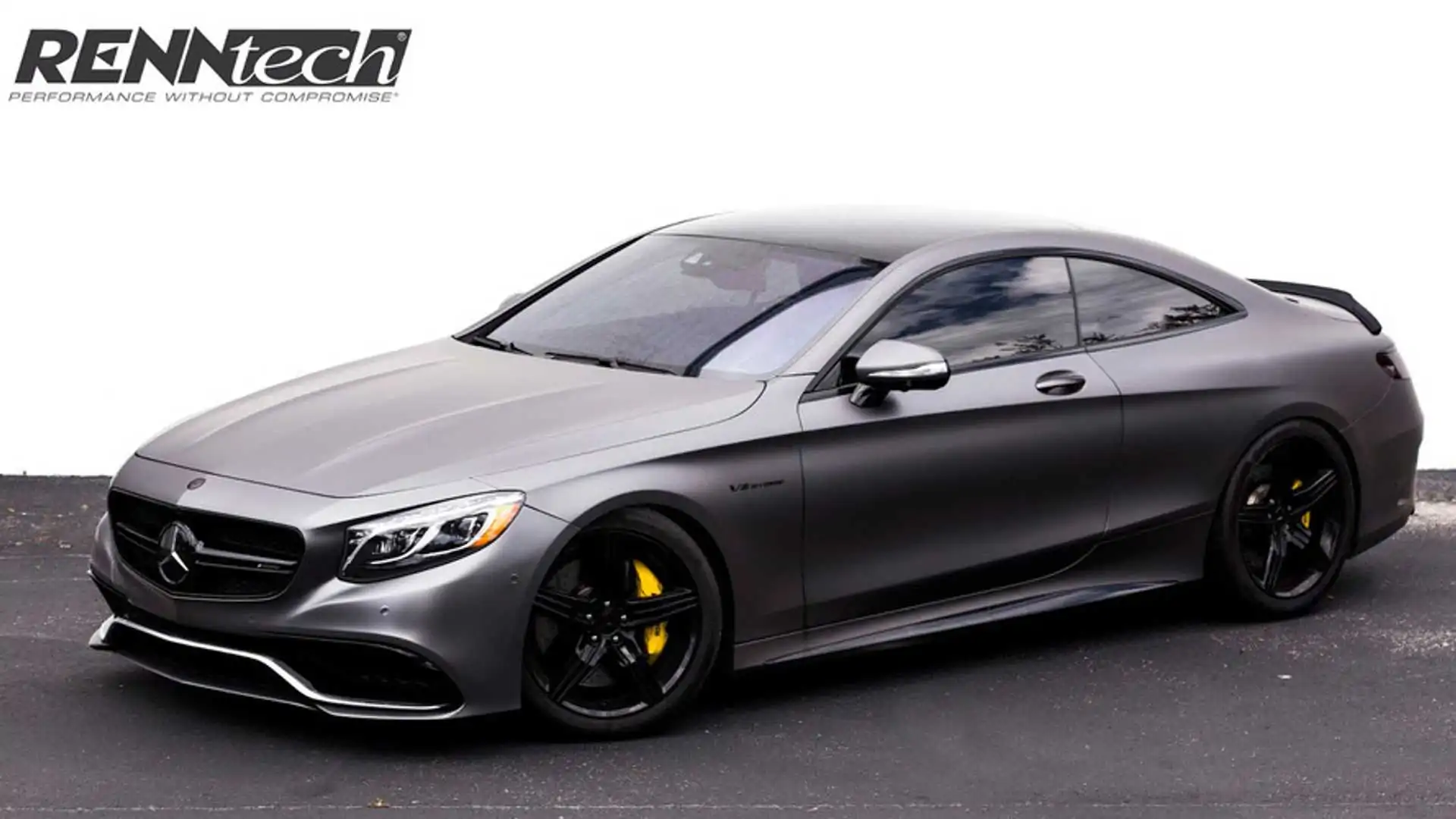 Renntech increases the horsepower of the Mercedes S63 AMG Coupe by 708 HP