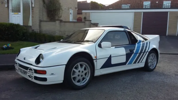 Incredible 1985 Ford RS200 in excellent condition. Only 1,760 miles!