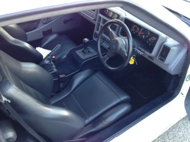 Incredible 1985 Ford RS200 in excellent condition. Only 1,760 miles!