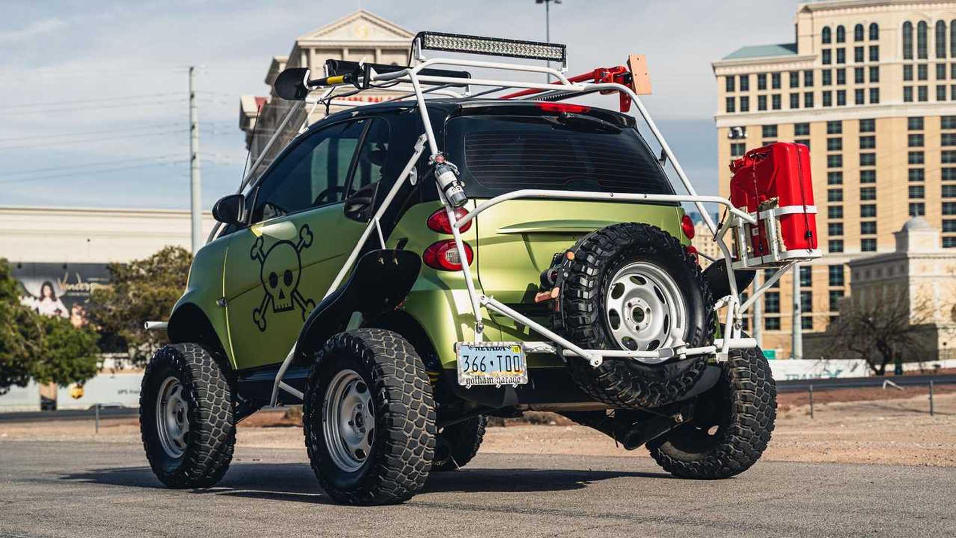 Wild Smart Fortwo is Part City Car, Part Monster Truck. All Awesome