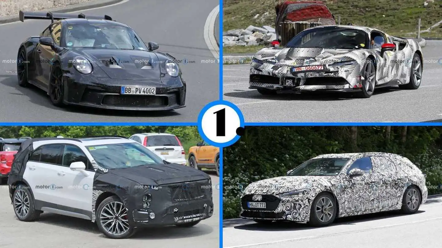 Top Spy Shots for the Week of June 6 Highlights of this week include the Porsche 911 GT3