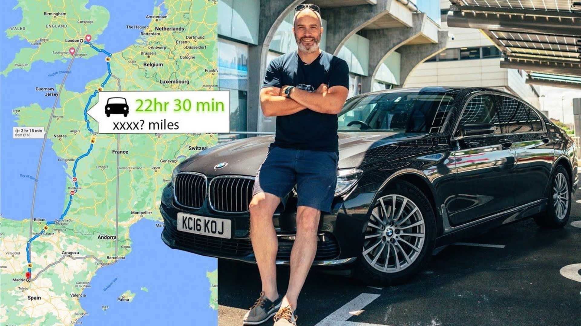 BMW 7 Series Drives 1,026 Miles on a Single Tank of Diesel with Fuel To Spare