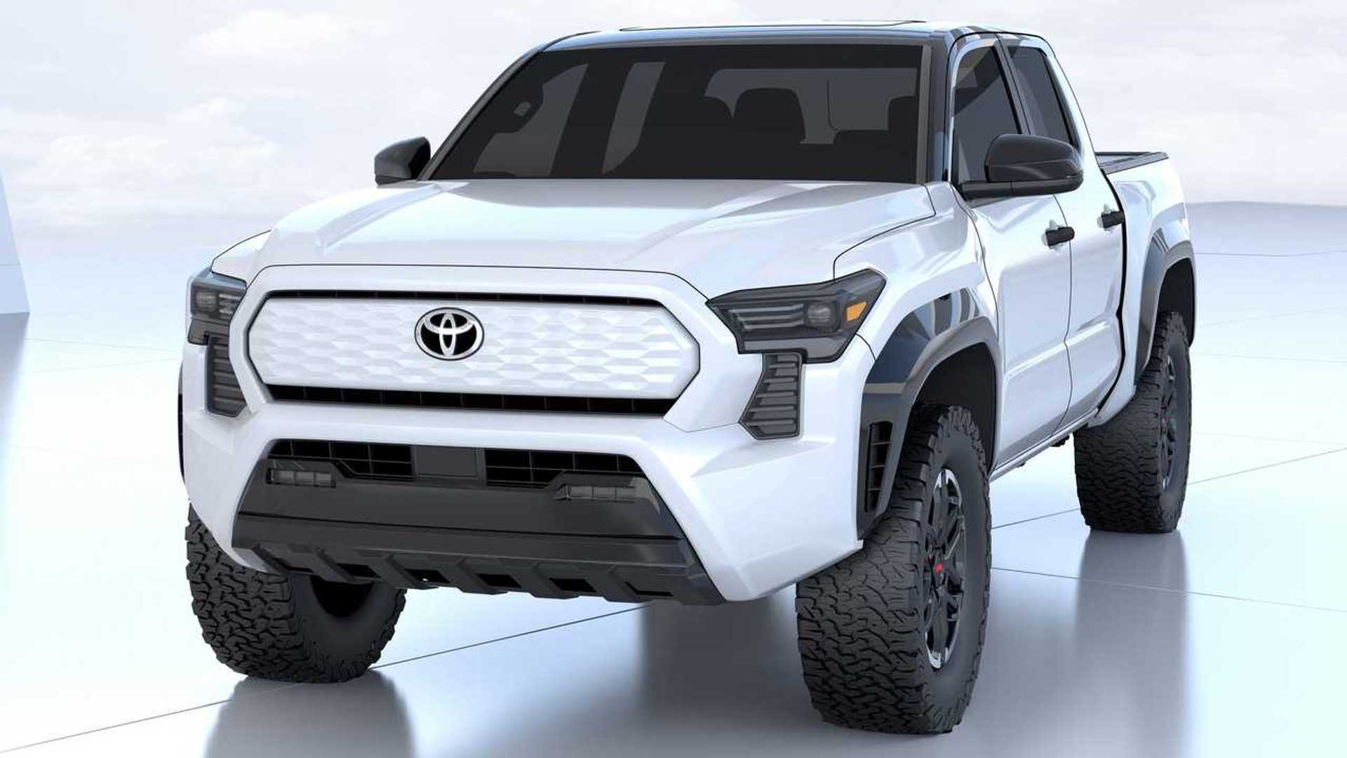  Next-Gen Toyota Tacoma are being tested in the Mountains