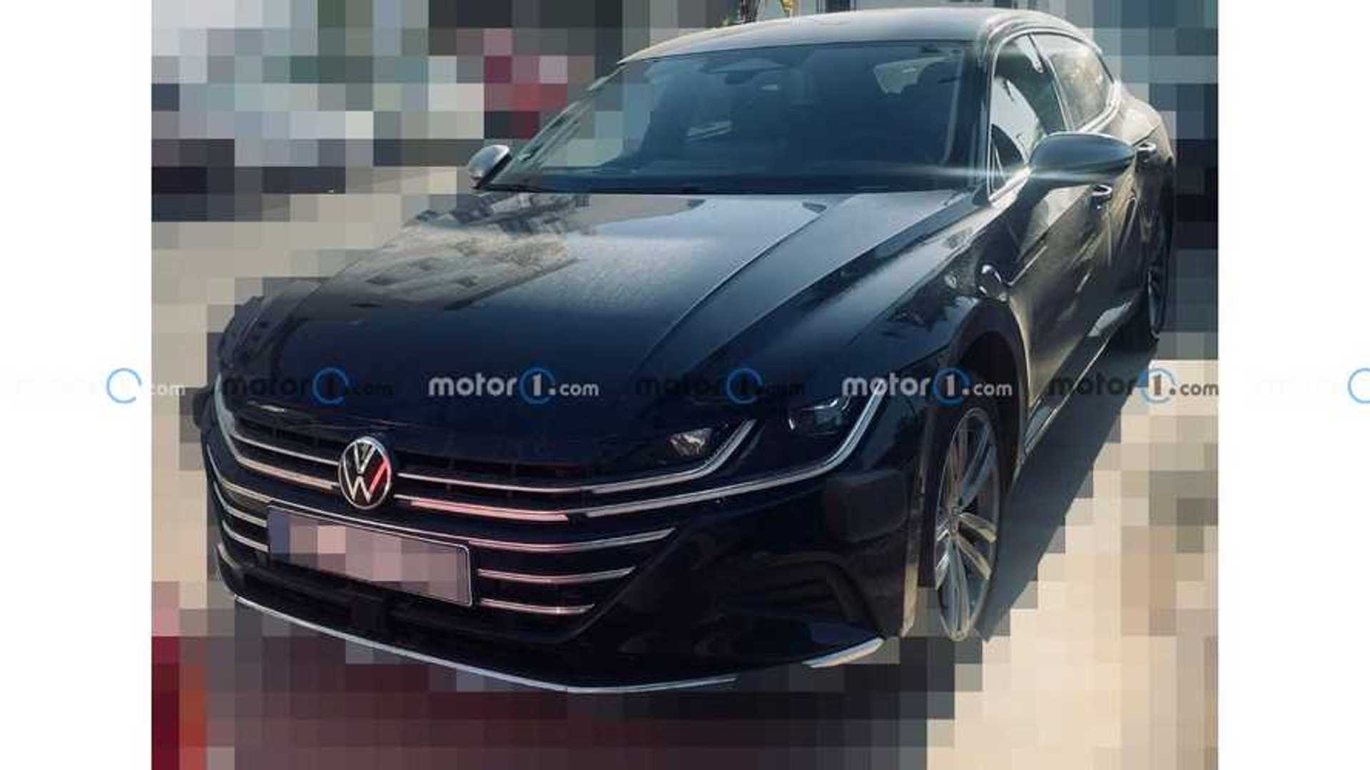 Refreshed Volkswagen Arteon Spied With Big Interior 