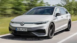 2024 Volkswagen Passat rendering previews A Slick Wagon 