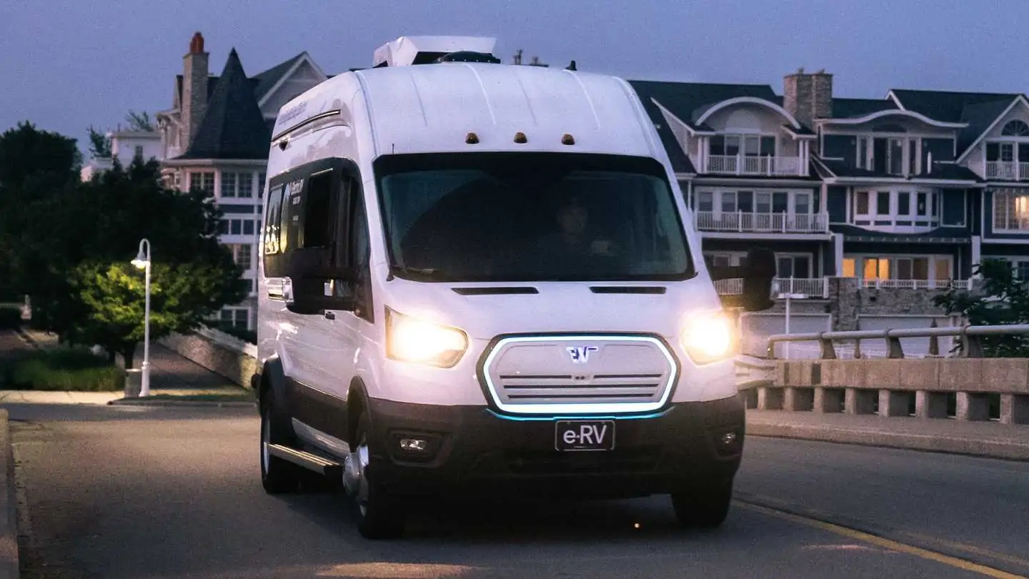 Winnebago completes 1,380-mile road trip in its electric vehicle Concept