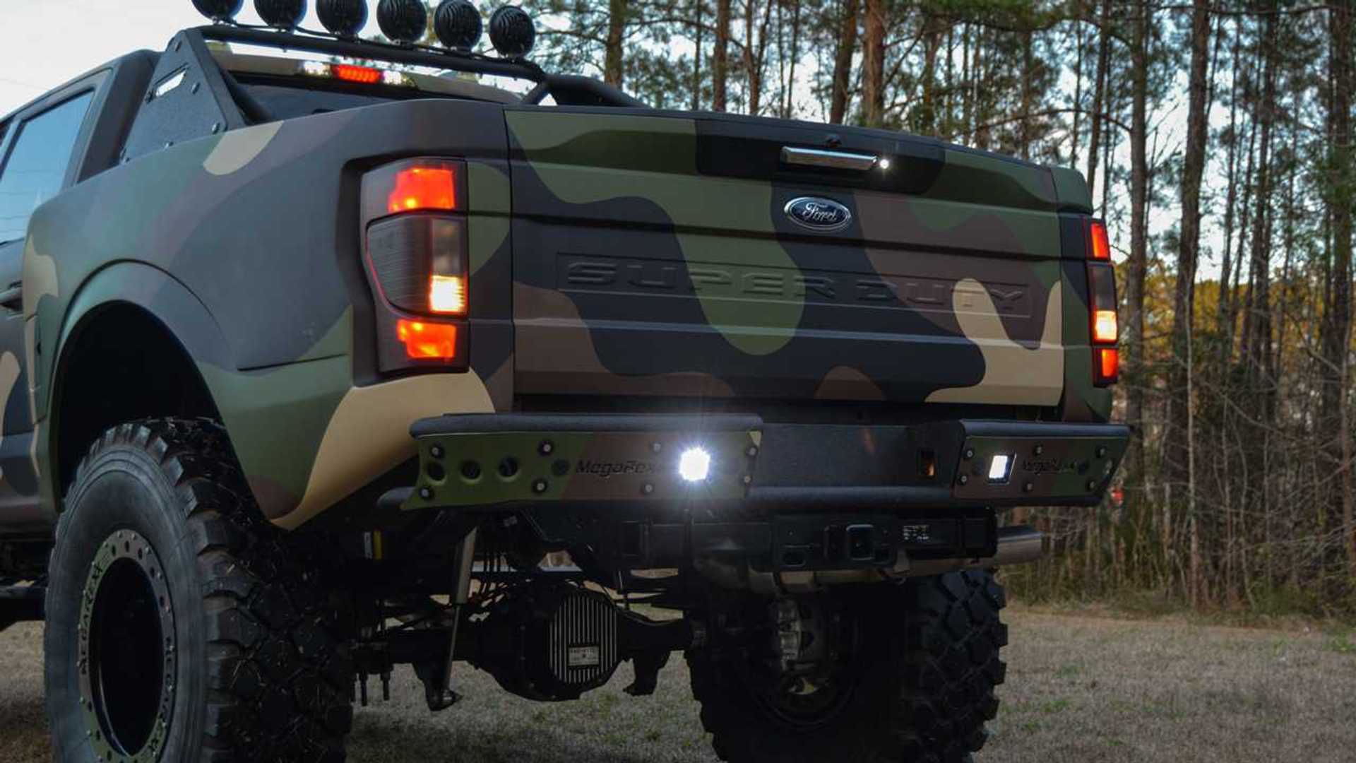 Camo-Clad MegaRaptor Is Meaner F-250 Wearing 46-inch Wheels