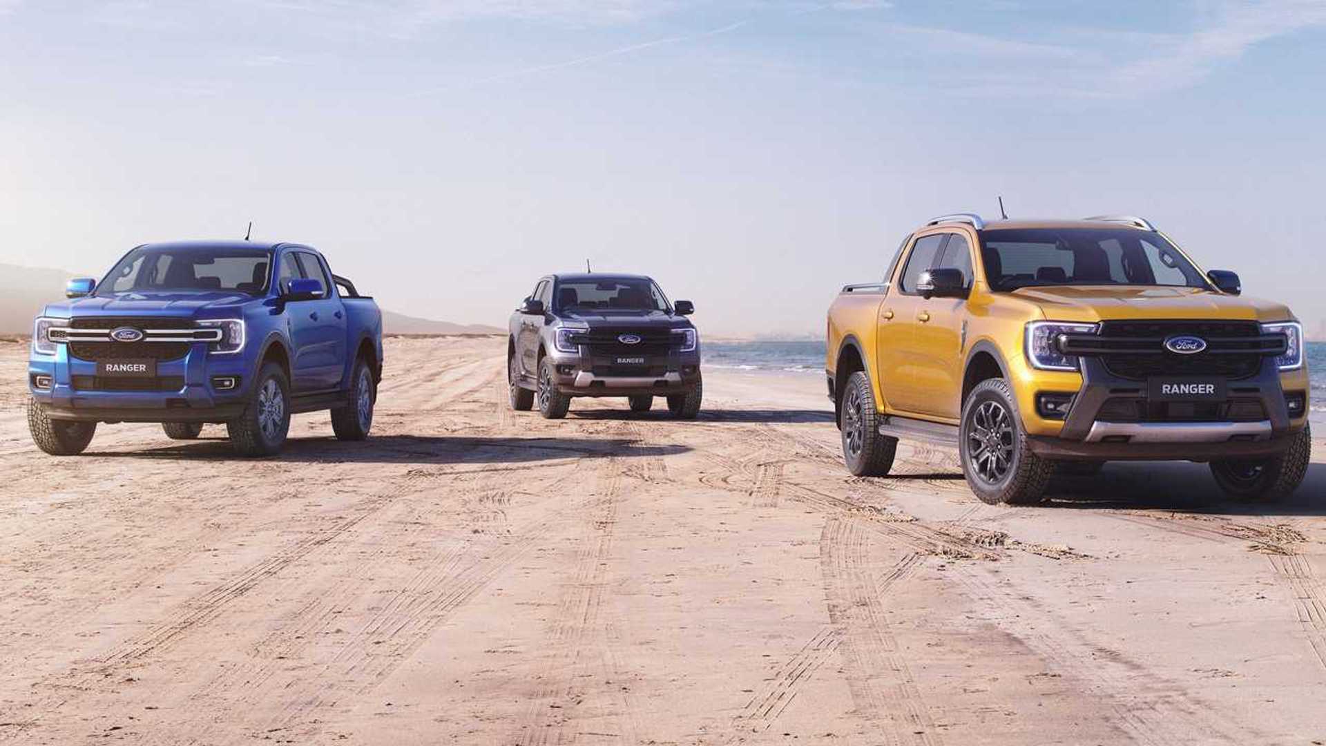 2022 Ford Ranger Diesel With 3.0-Liter V6 Makes 443 LB-FT, 247 HP