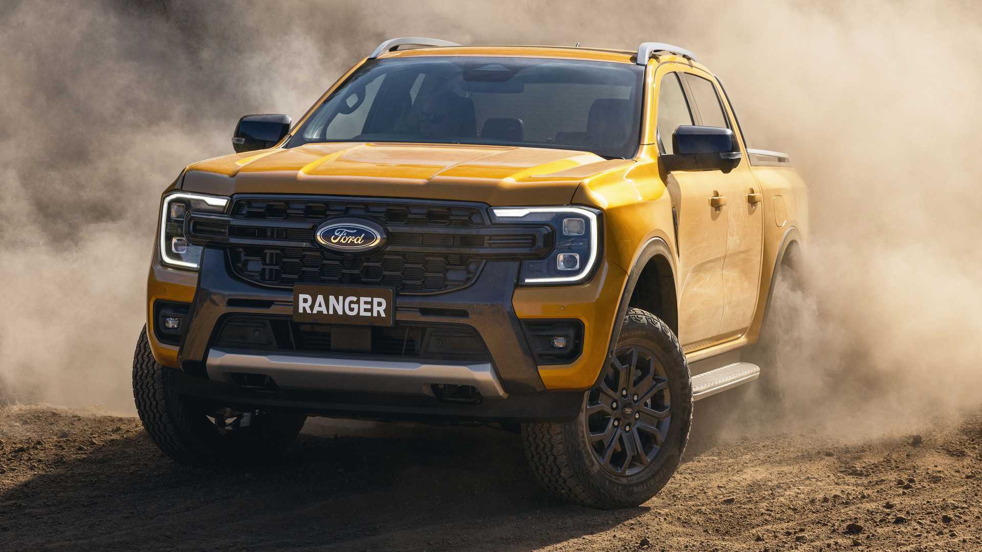 2022 Ford Ranger Diesel With 3.0-Liter V6 Makes 443 LB-FT, 247 HP