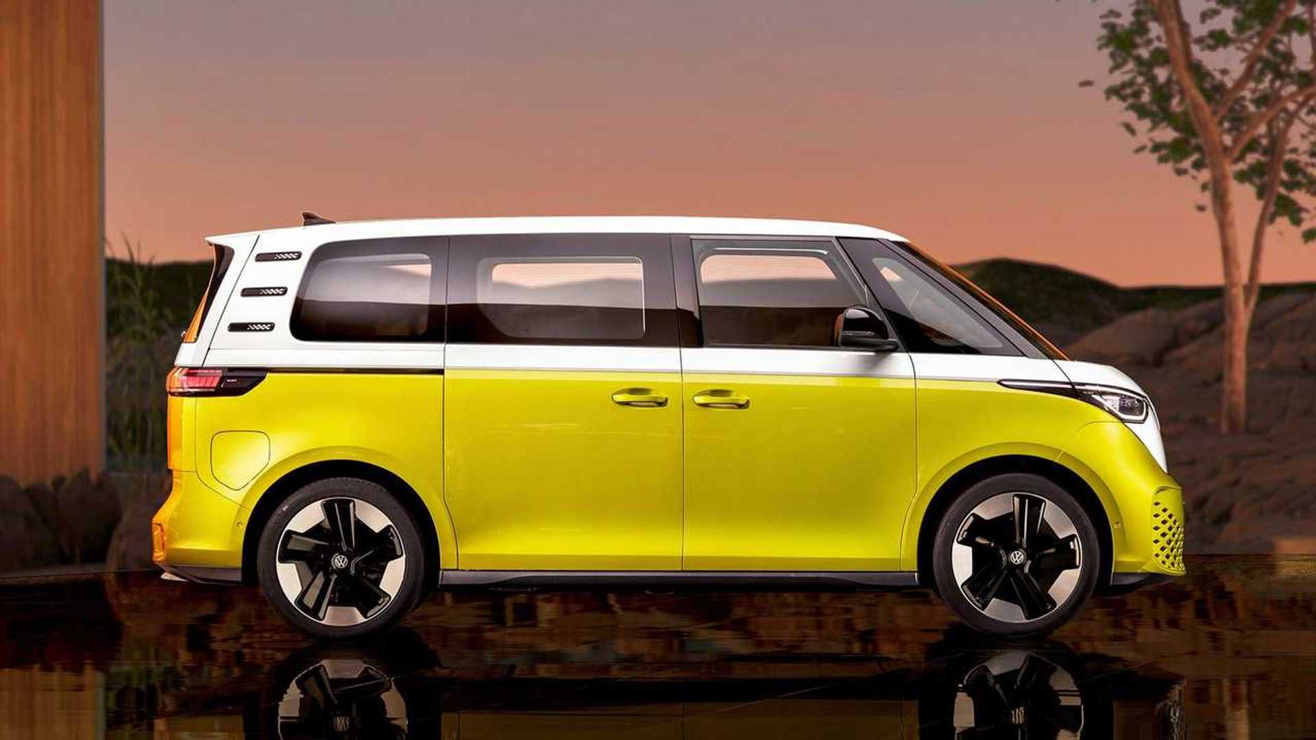 The Bus Is Back: VW ID. Buzz EV Debuts With 201 HP And Vegan Leather