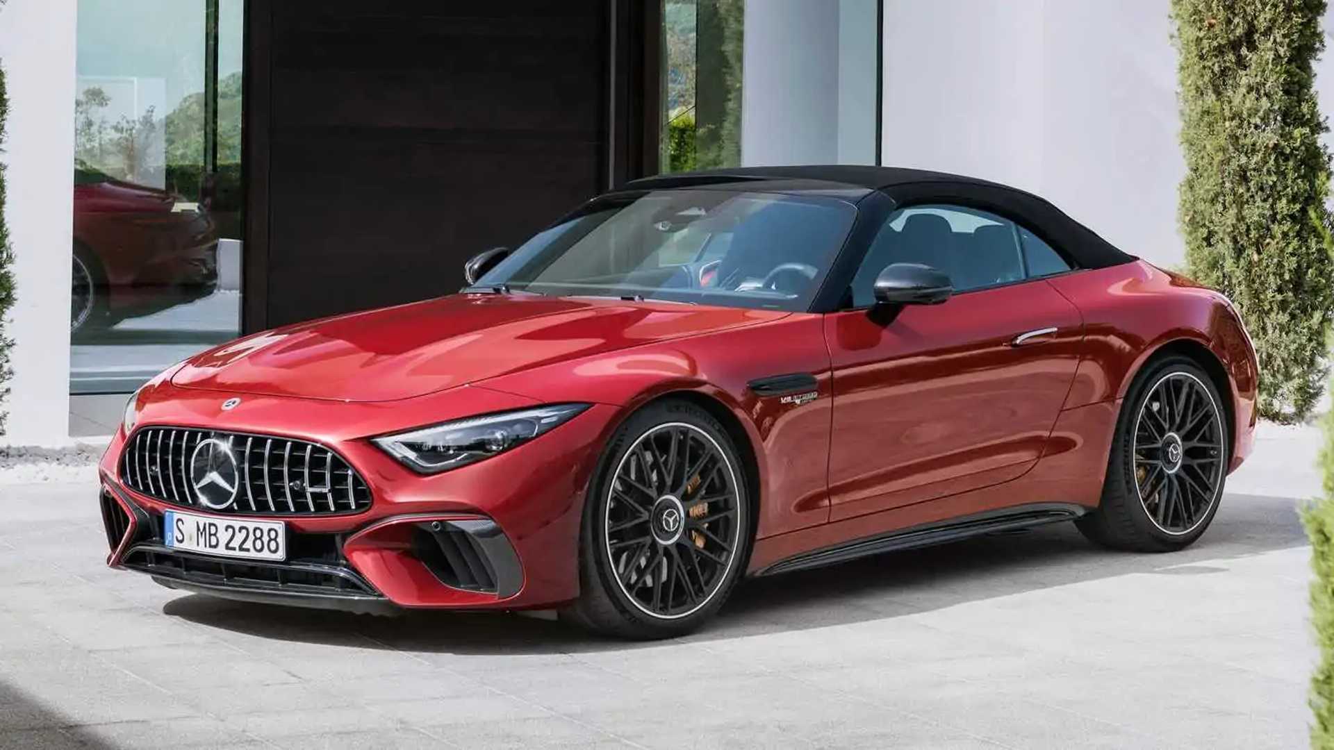 Mercedes-AMG SL43 reportedly comes with a four-cylinder engine