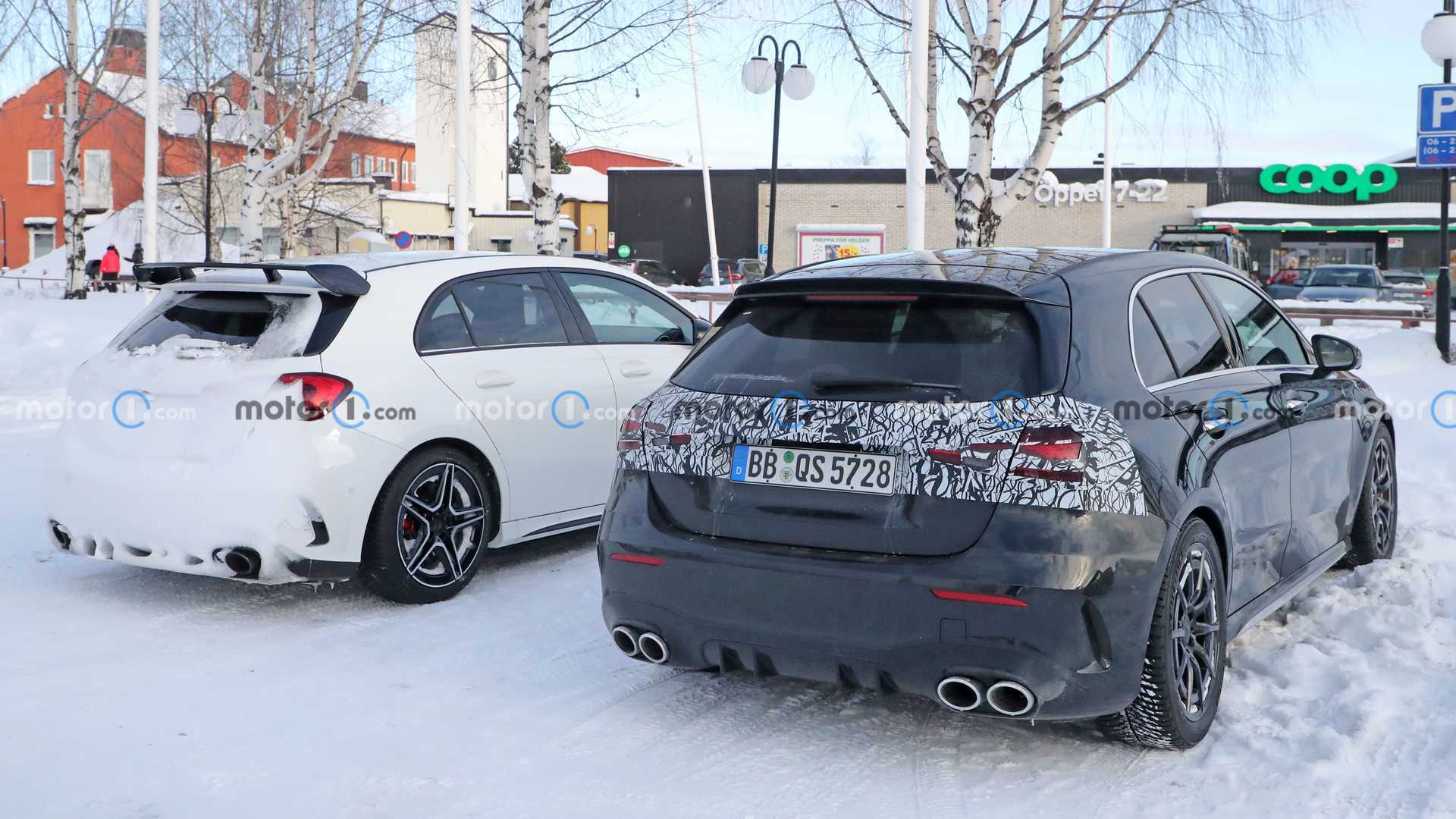 2023 Mercedes AMG A45 Facelift - Without MBUX Touchpad