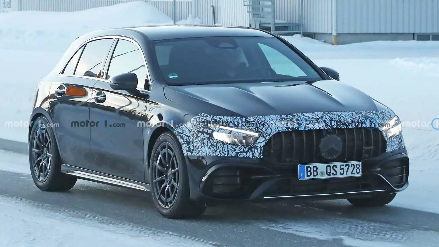 2023 Mercedes AMG A45 Facelift - Without MBUX Touchpad