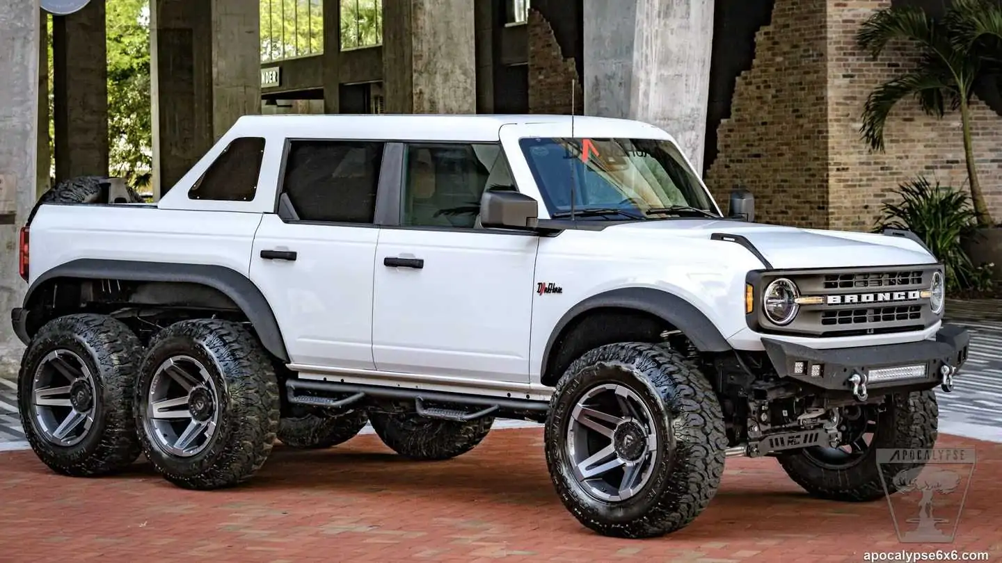 Apocalypse Dark Horse Is A Mean-Looking Ford Bronco 6x6