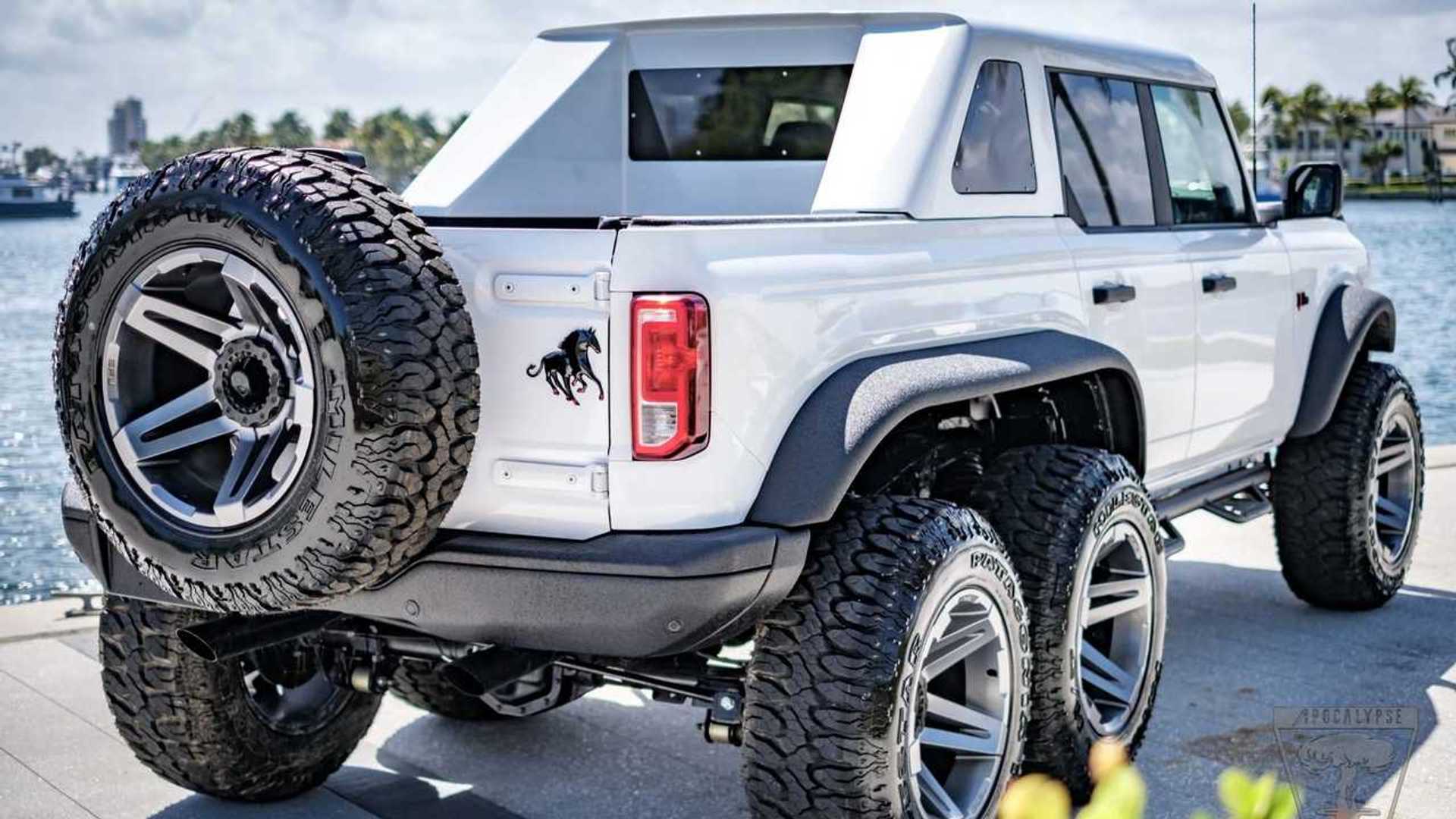 Apocalypse Dark Horse Is A Mean-Looking Ford Bronco 6x6