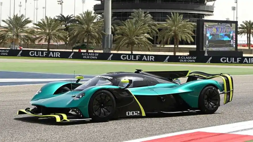 Aston Martin Valkyrie AMR Pro Hits At The Bahrain Grand Prix 