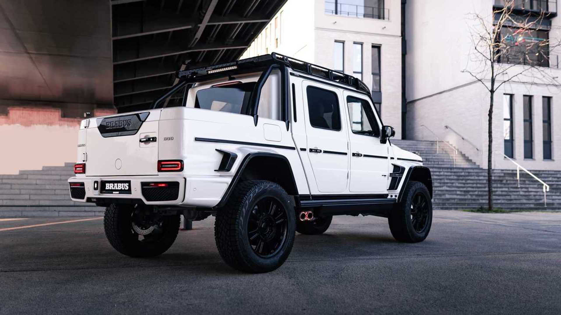 Brabus 800 AdventureXLP Superwhite Launches as $695K AMG-G63 Truck