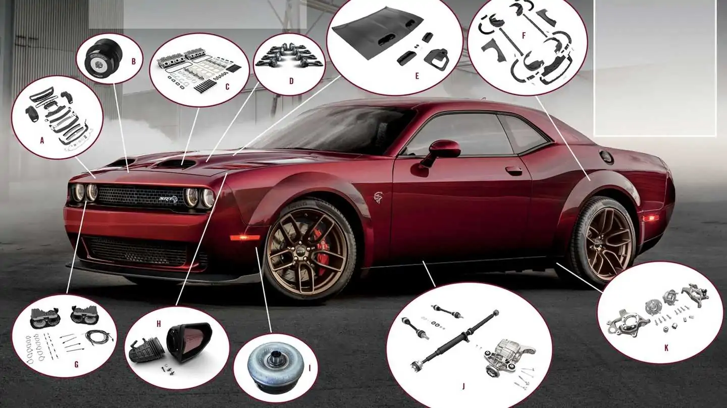 Dodge Hellcat Widebody Kit Now Available For All Late Challengers