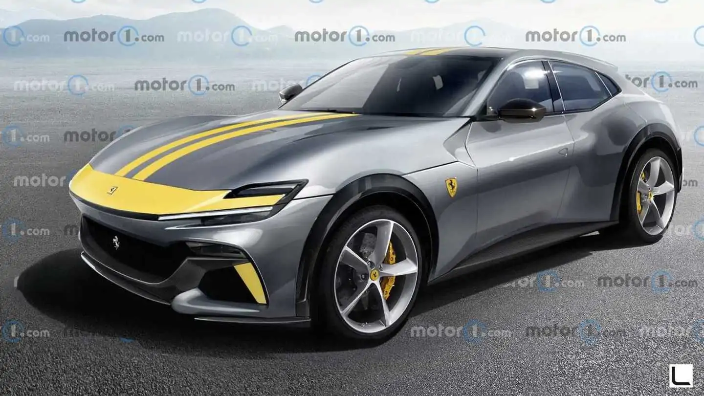 2023 Ferrari Purosangue SUV Accurately Rendered After Leaked Photos