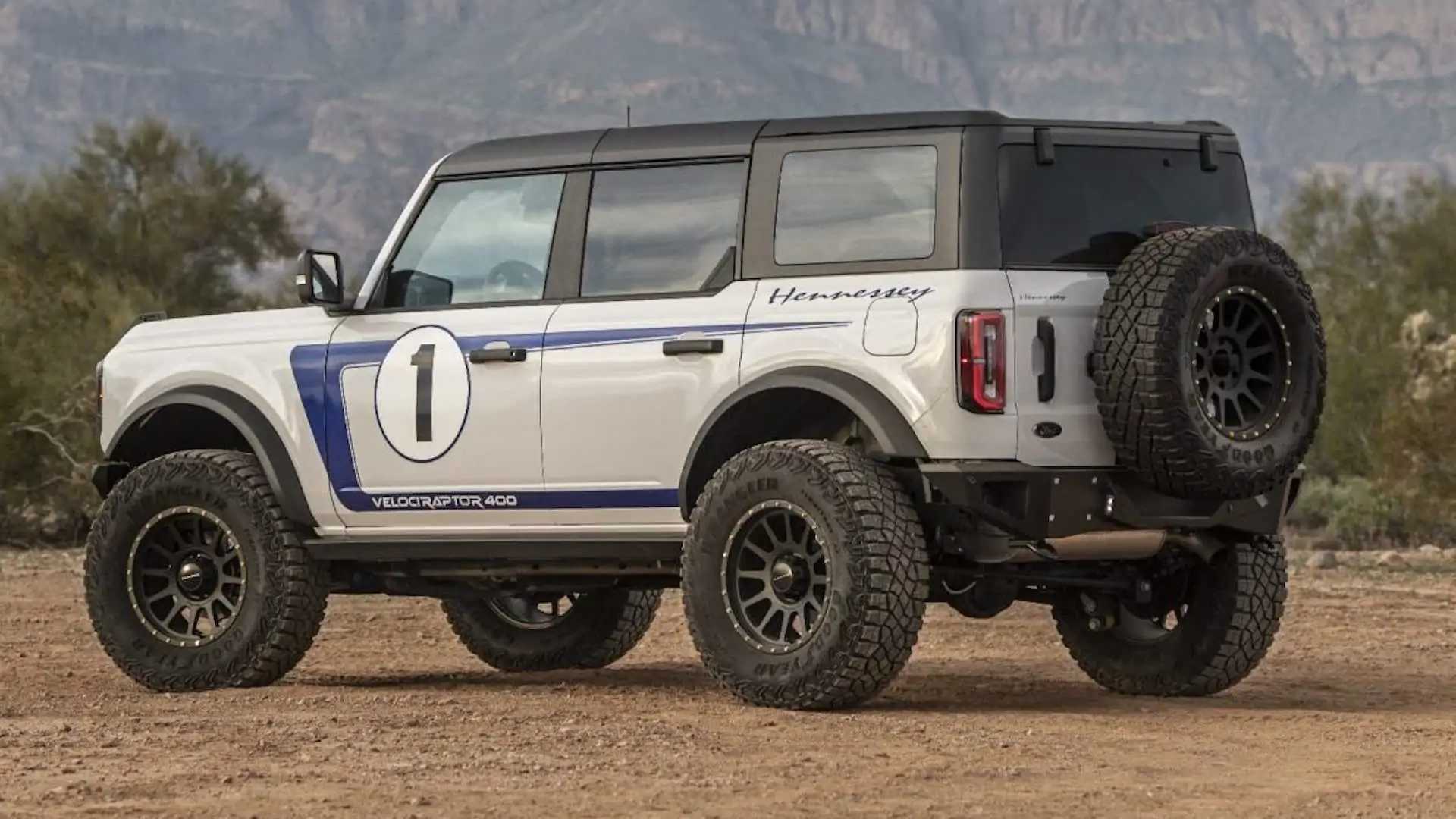 Hennessey VelociRaptor400 Bronco Strut Its Stuff in The Desert