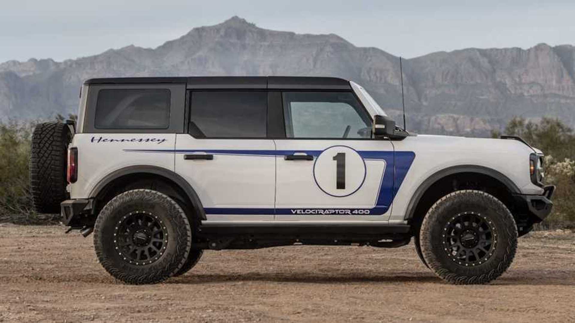 Hennessey VelociRaptor400 Bronco Strut Its Stuff in The Desert