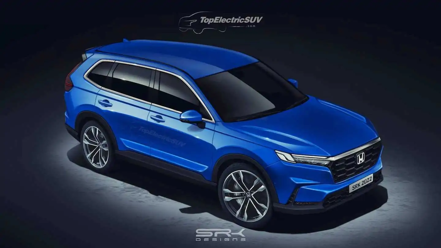 2023 Honda CR-V looks unexciting in rendering based on patent image