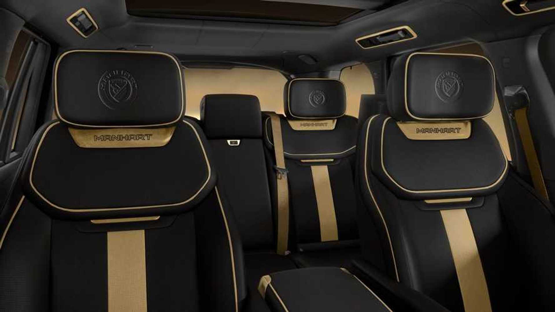 Manhart's Vogue RV 650 Range Rover is An Ode to Black and Gold