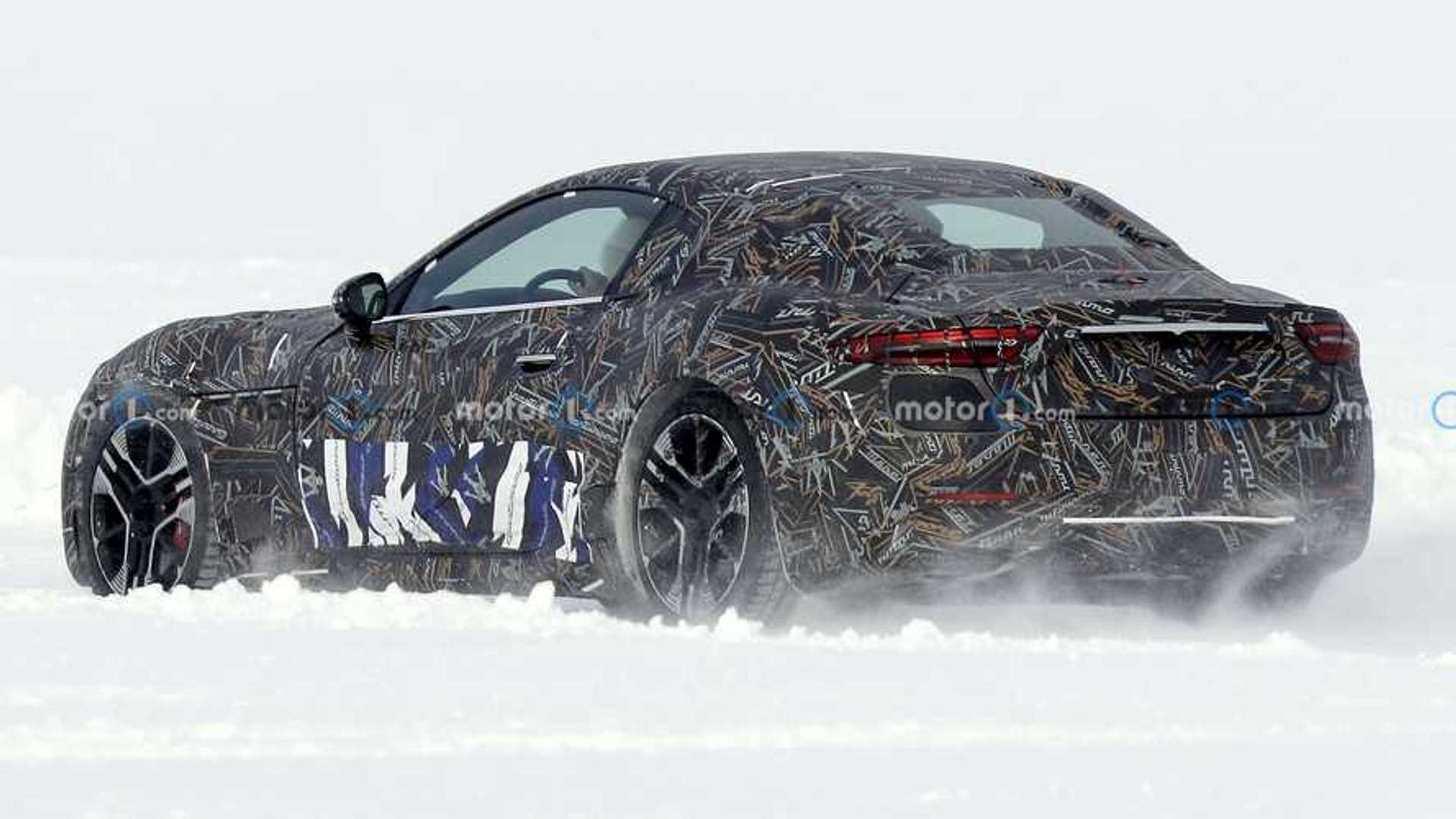 Maserati GranTurismo Spy Photos Show Off A All-Electric Coupe