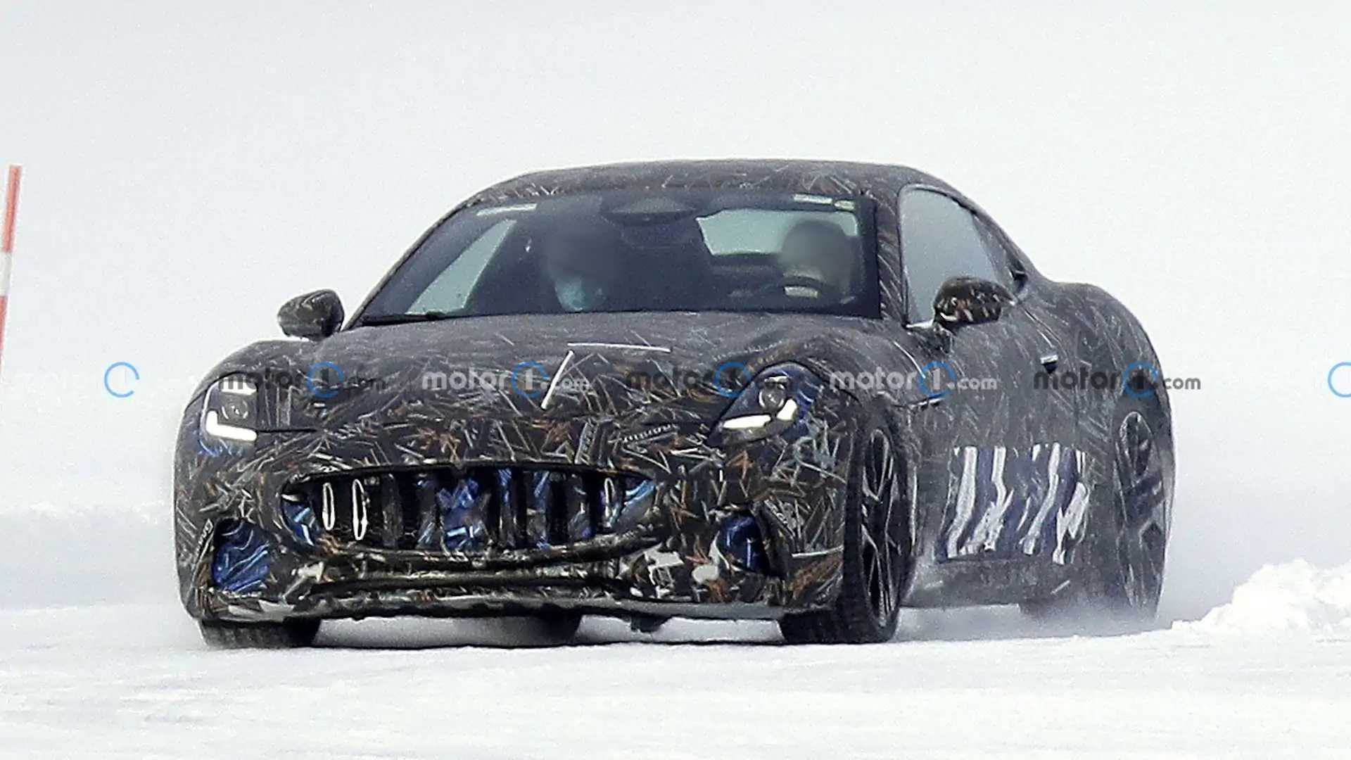 Maserati GranTurismo Spy Photos Show Off A All-Electric Coupe