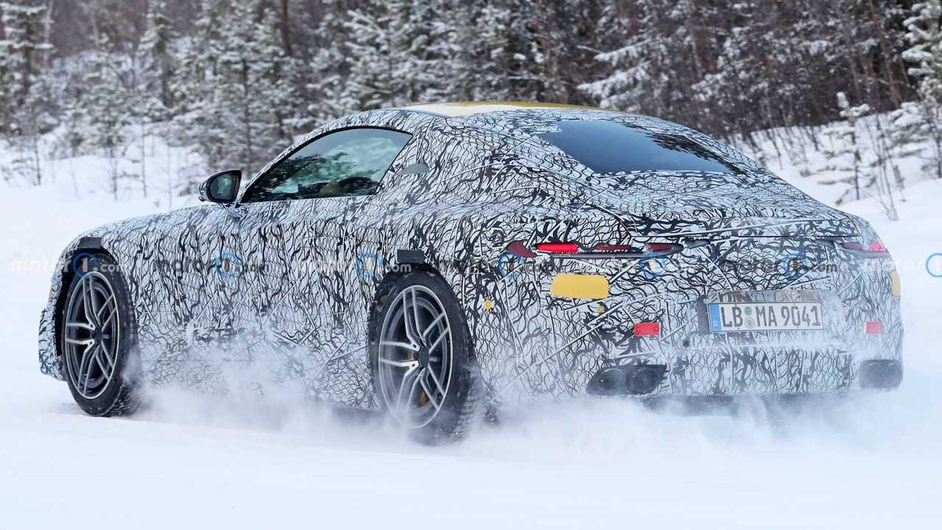 Mercedes-AMG GT Coupe Tested in Two Trims