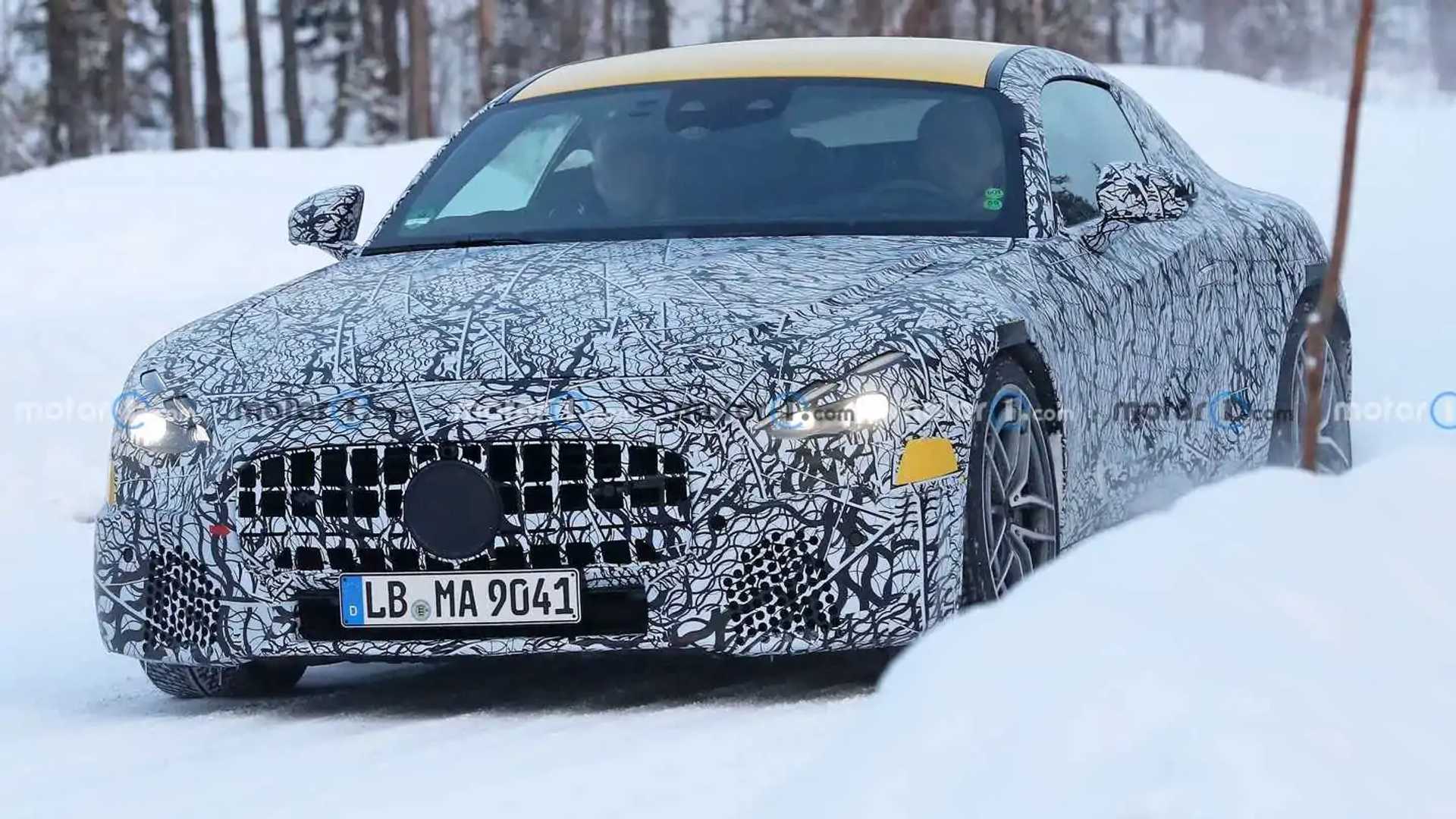 Mercedes-AMG GT Coupe Tested in Two Trims