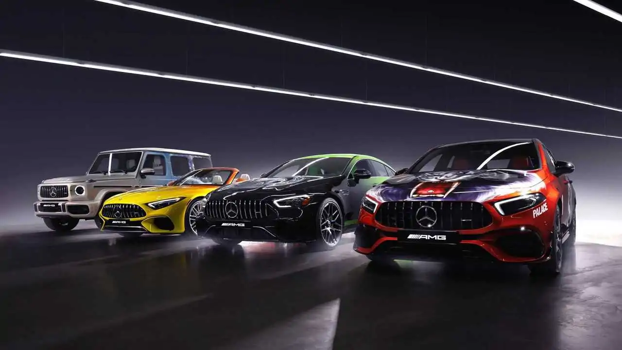 Mercedes Partners with Skateboard Company for City-Inspired Art Cars