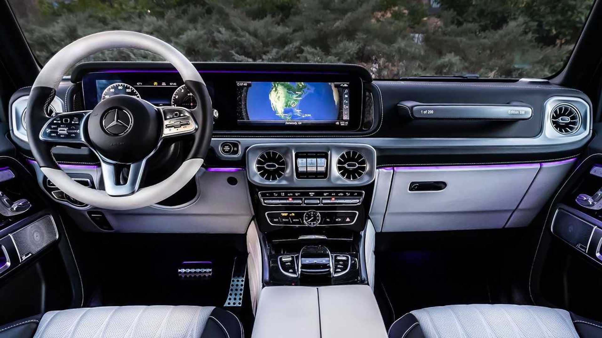 Mercedes-Benz G-Class Edition 555 Debuts with High-Class Cabin