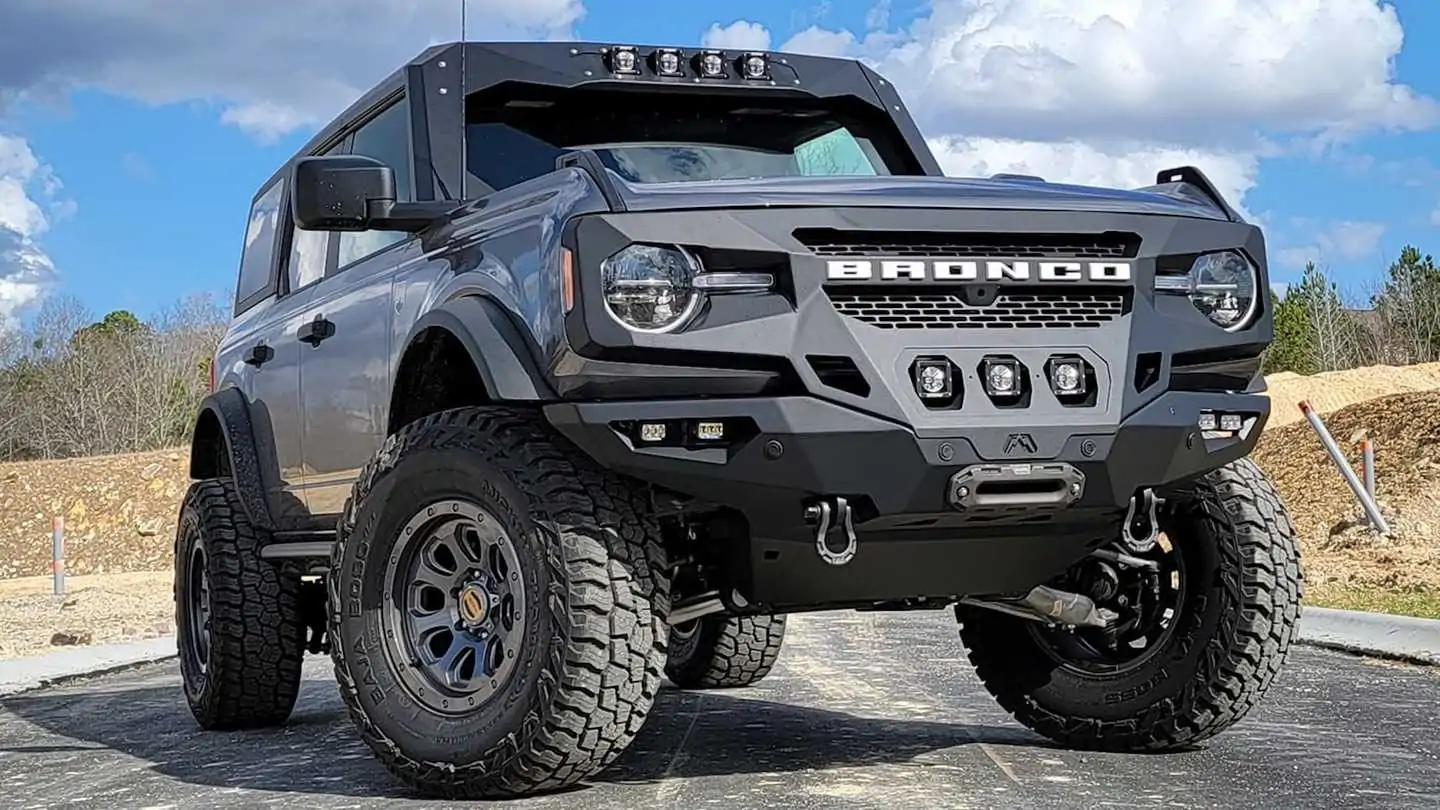 New Ford Bronco Grumper gives the SUV some evil eyes