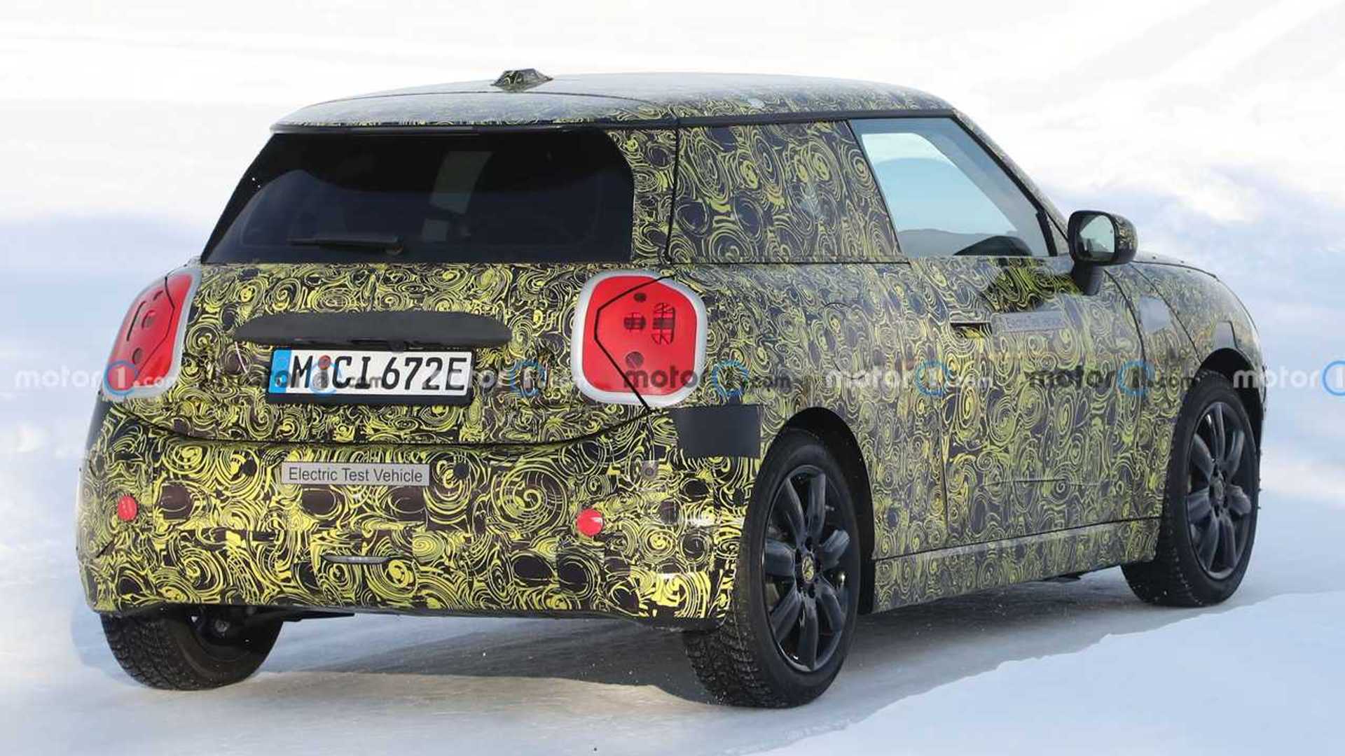 New Mini 3-Door Spy Shots Show Hatch Covered In Clever Camo