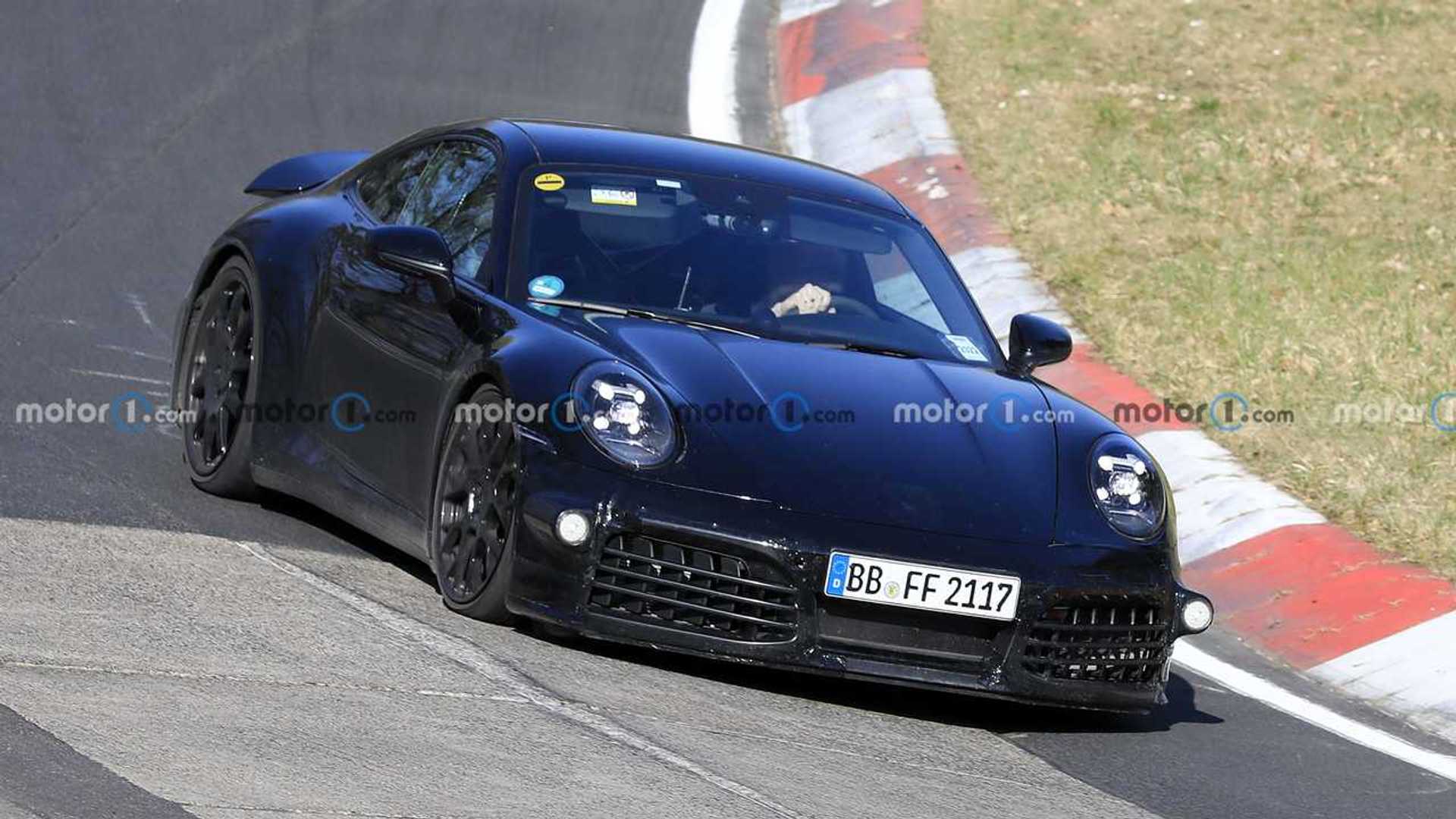 Facelifted Porsche 911 Family Spied In Carrera, Cabrio, Hybrid Trim