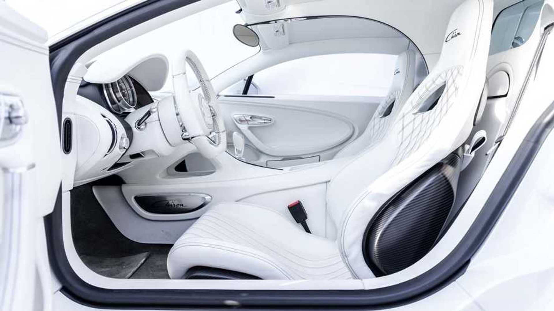 Rapper Post Malone is selling his white-on-white 2019 Bugatti Chiron