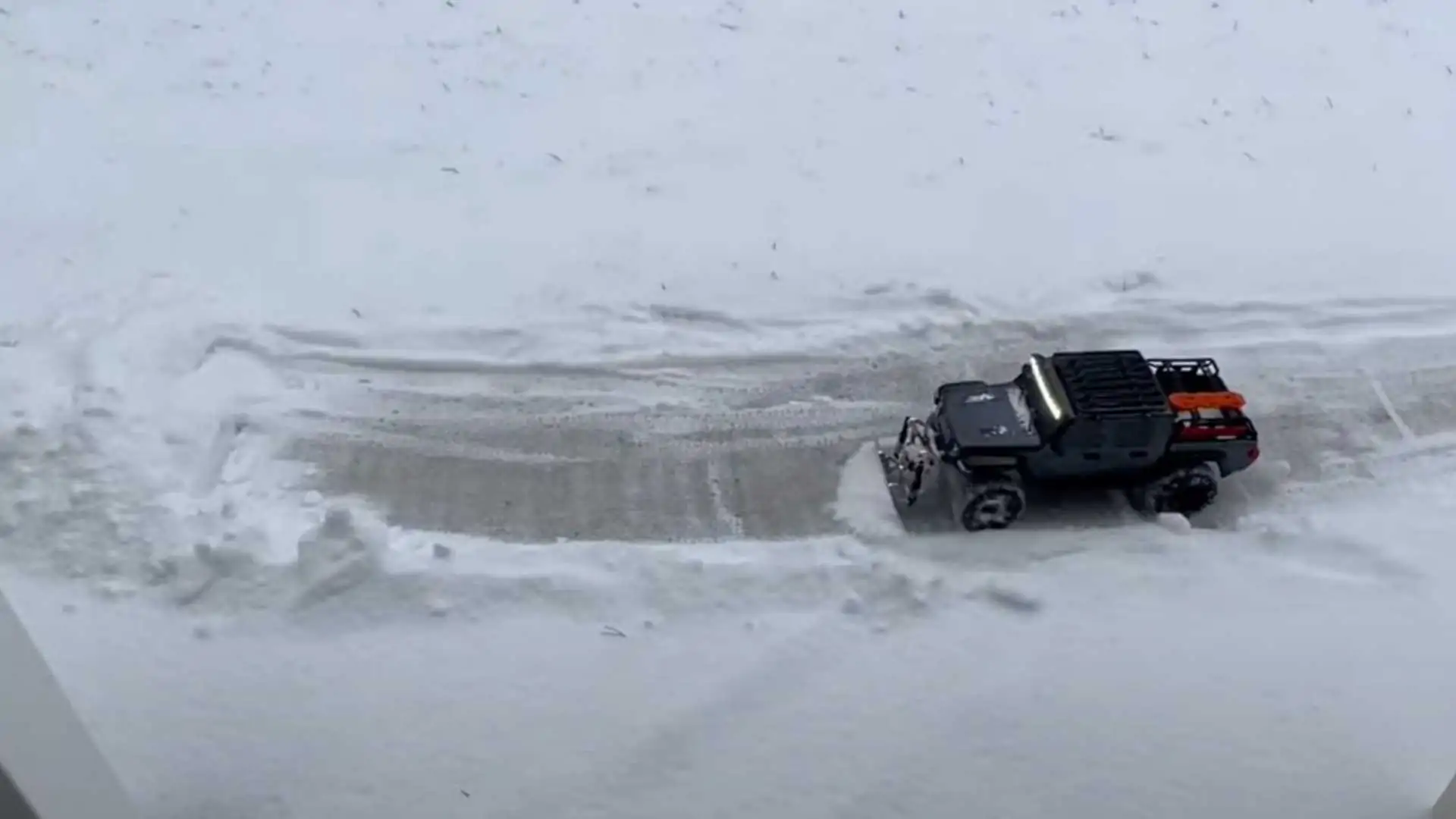 A RC Truck with Snow Plow is the Best Way to Survive Winter