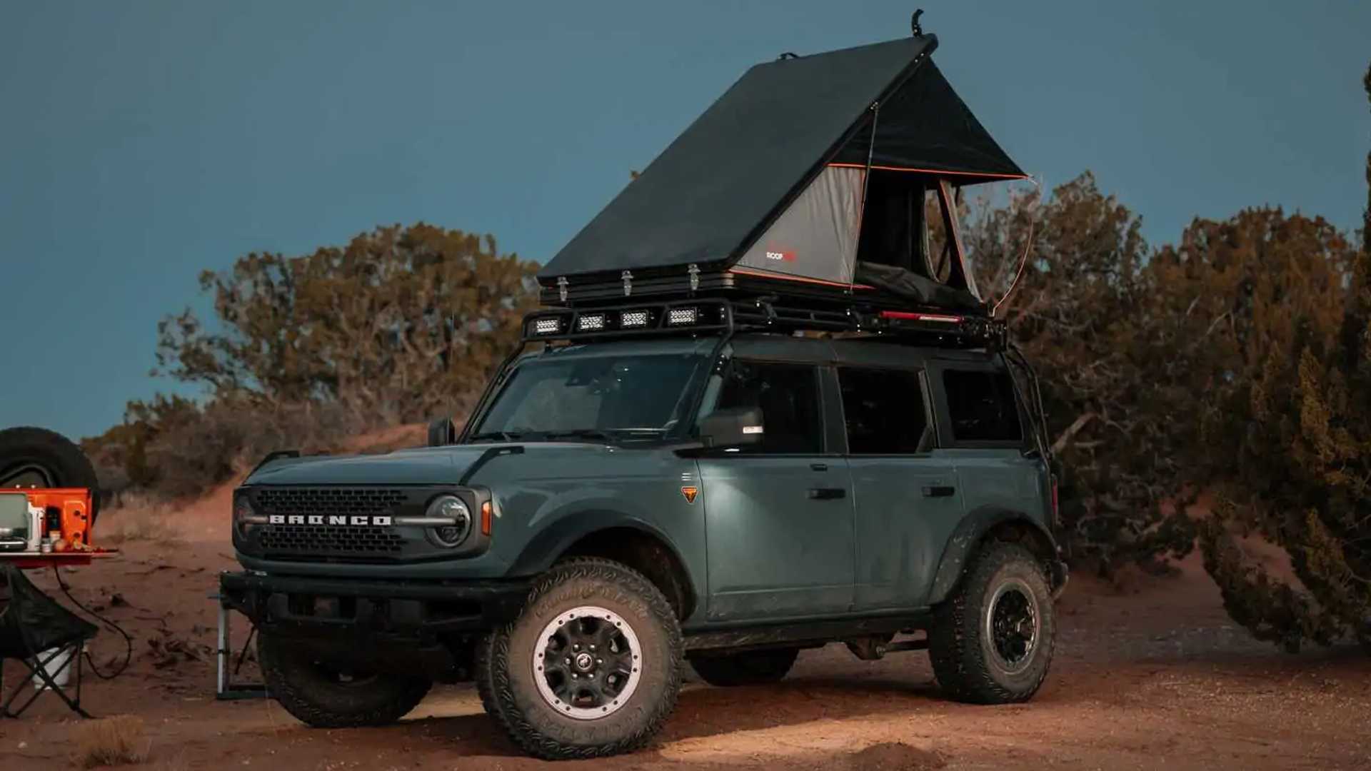 Roofnest Falcon 2 Tent has Thicker Fabric and Lots Of Storage Spots