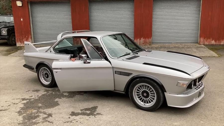 Classic BMW 3.0 CSi Gets 450-HP Tesla Powertrain, and Body From CSL